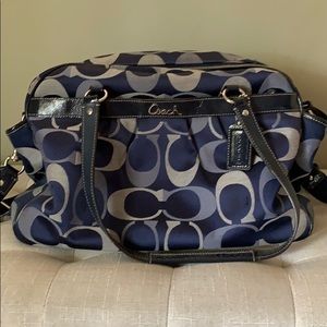 Authentic Coach diaper bag